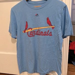 Retro StL Smith 1 t-shirt, youth X-L and red StL jersey t-shirt, youth medium
